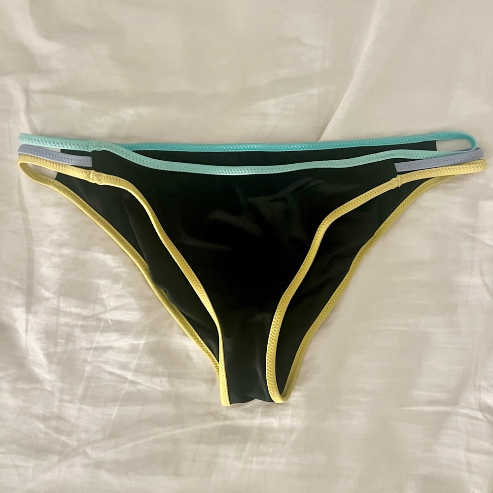 Victoria's Secret The Strappy Cheeky Swim Bottoms - Size Medium